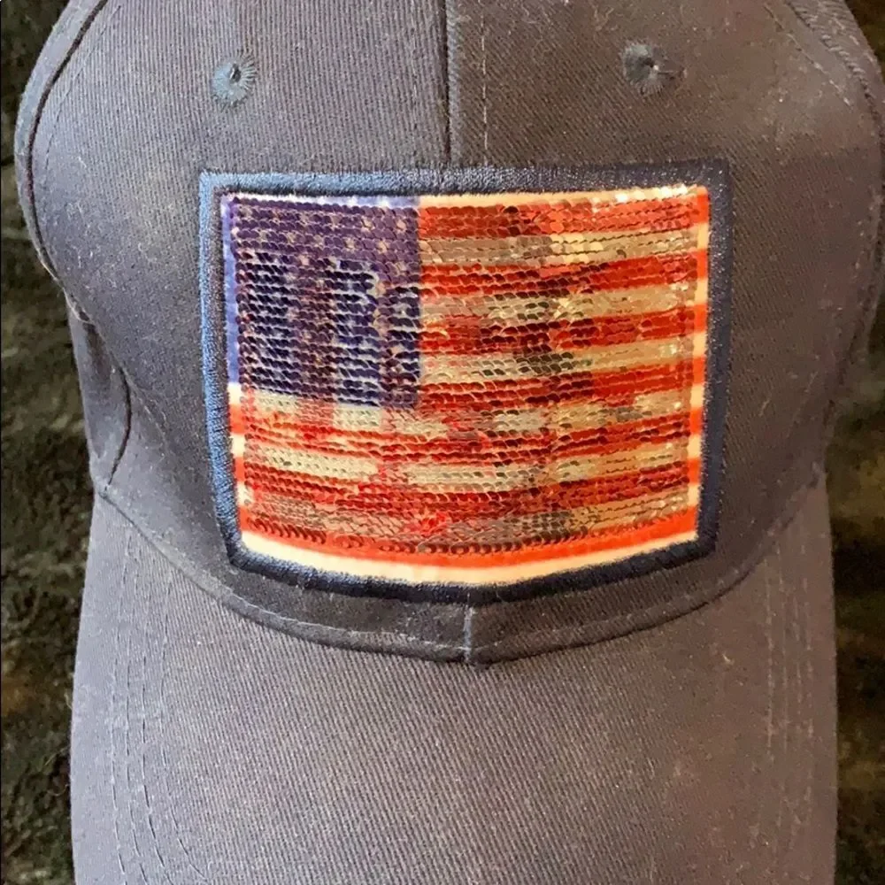 Wembley sequin changing logo ball cap